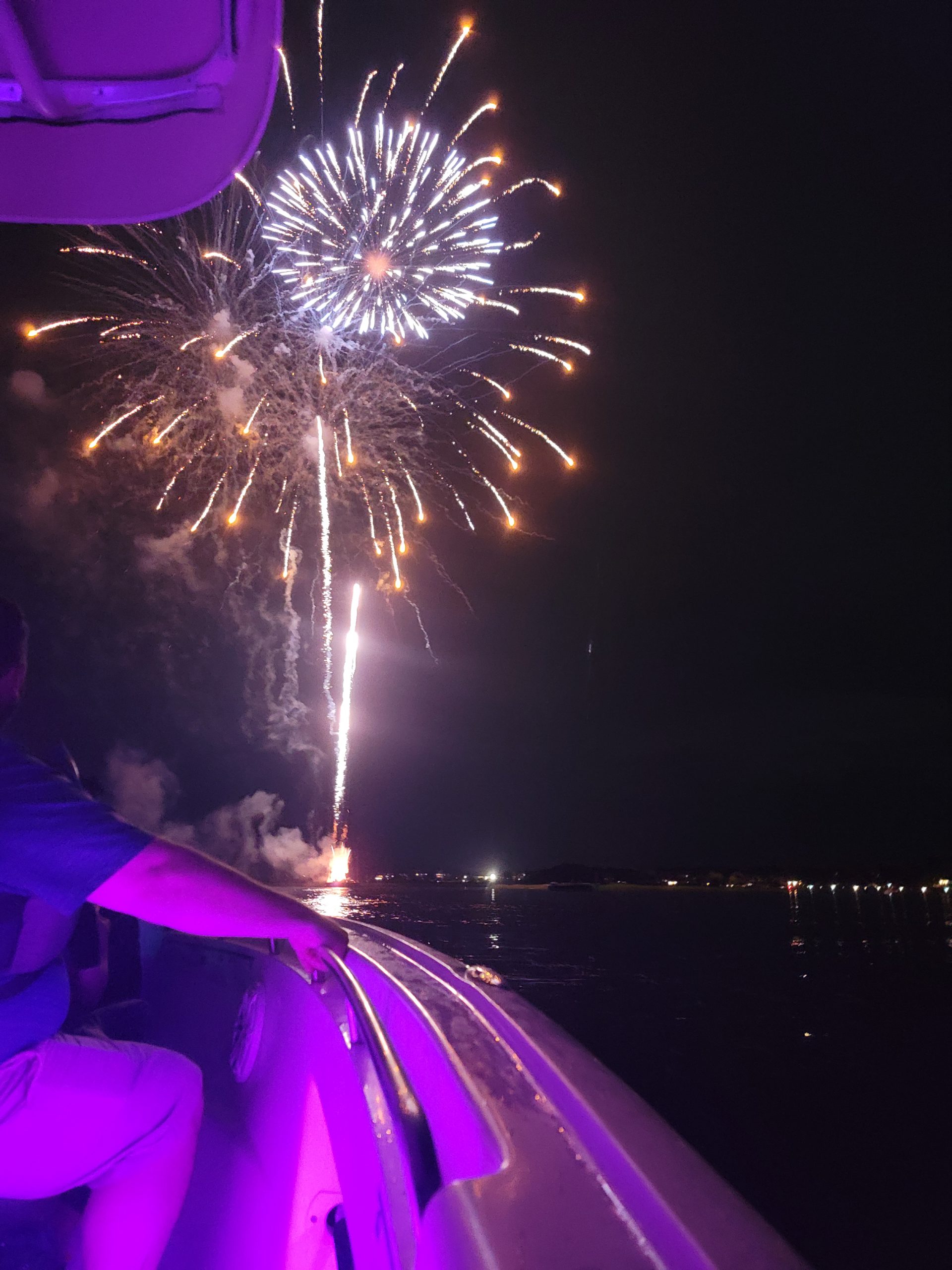The best place to watch fireworks 🎆 Hilton Head Dolphin Tours