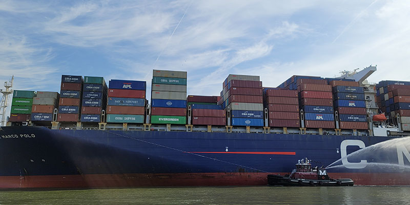 Savannah Cruise Guests See World Famous Super Ship!